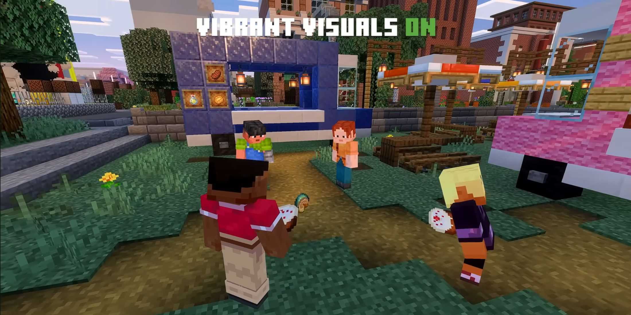 Minecraft Visual Time Minecraft's Vibrant Visuals is Just the First Stop on a Long Journey