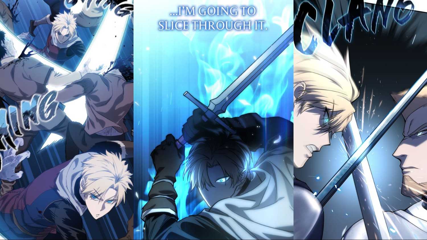 ヴラドが剣を構える場面