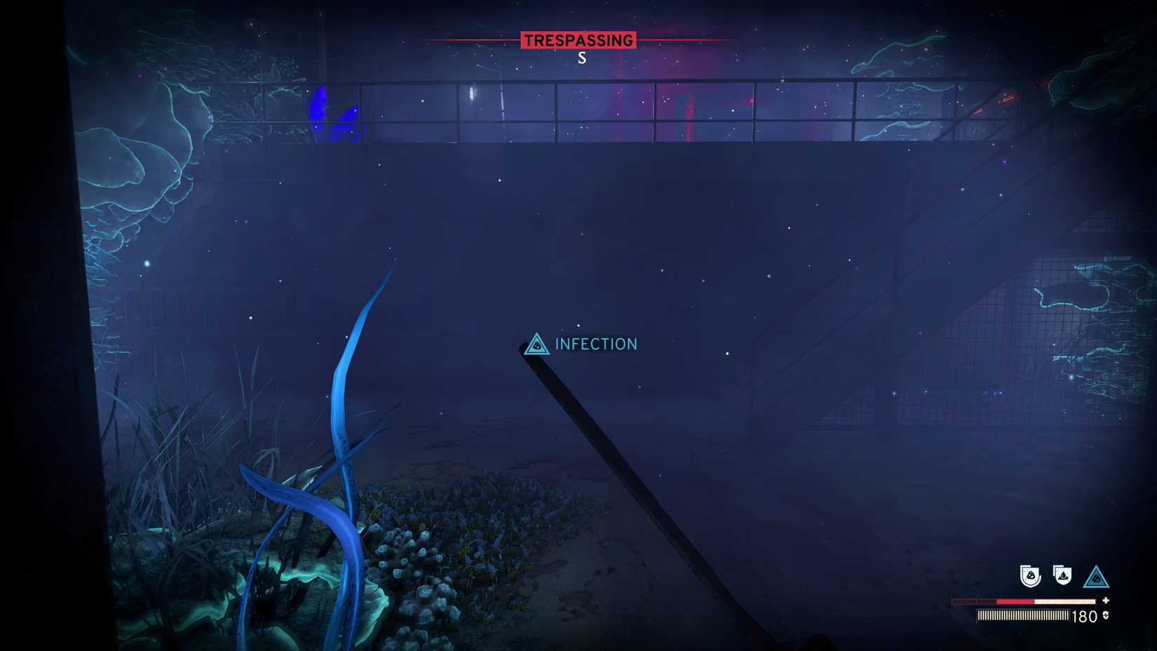 atomfall becoming infected by blue mist