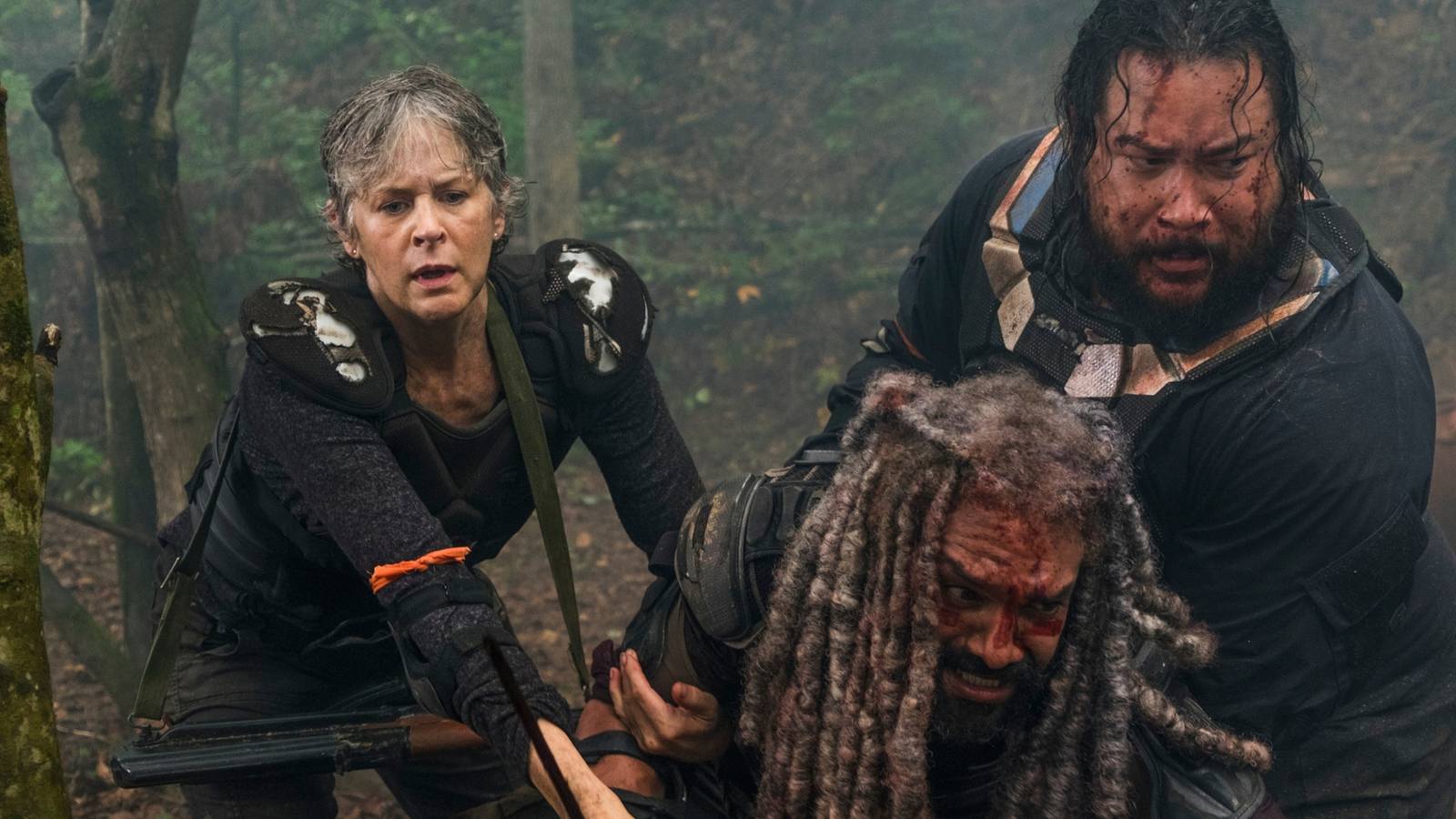 walking dead Jerry Ezekiel Carol