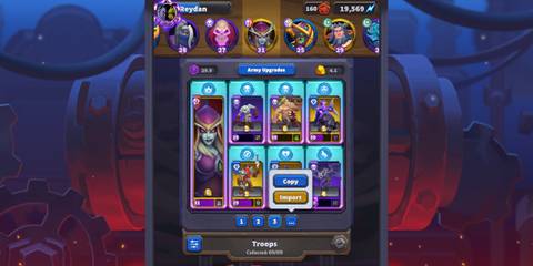 warcraft rumble army loadouts example 3 import share