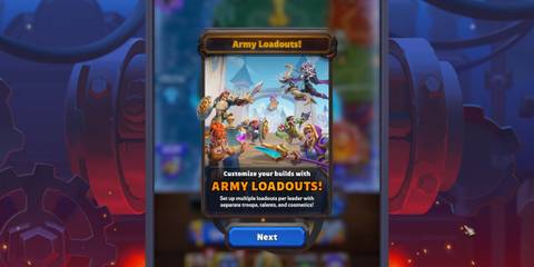 warcraft rumble army loadouts popup