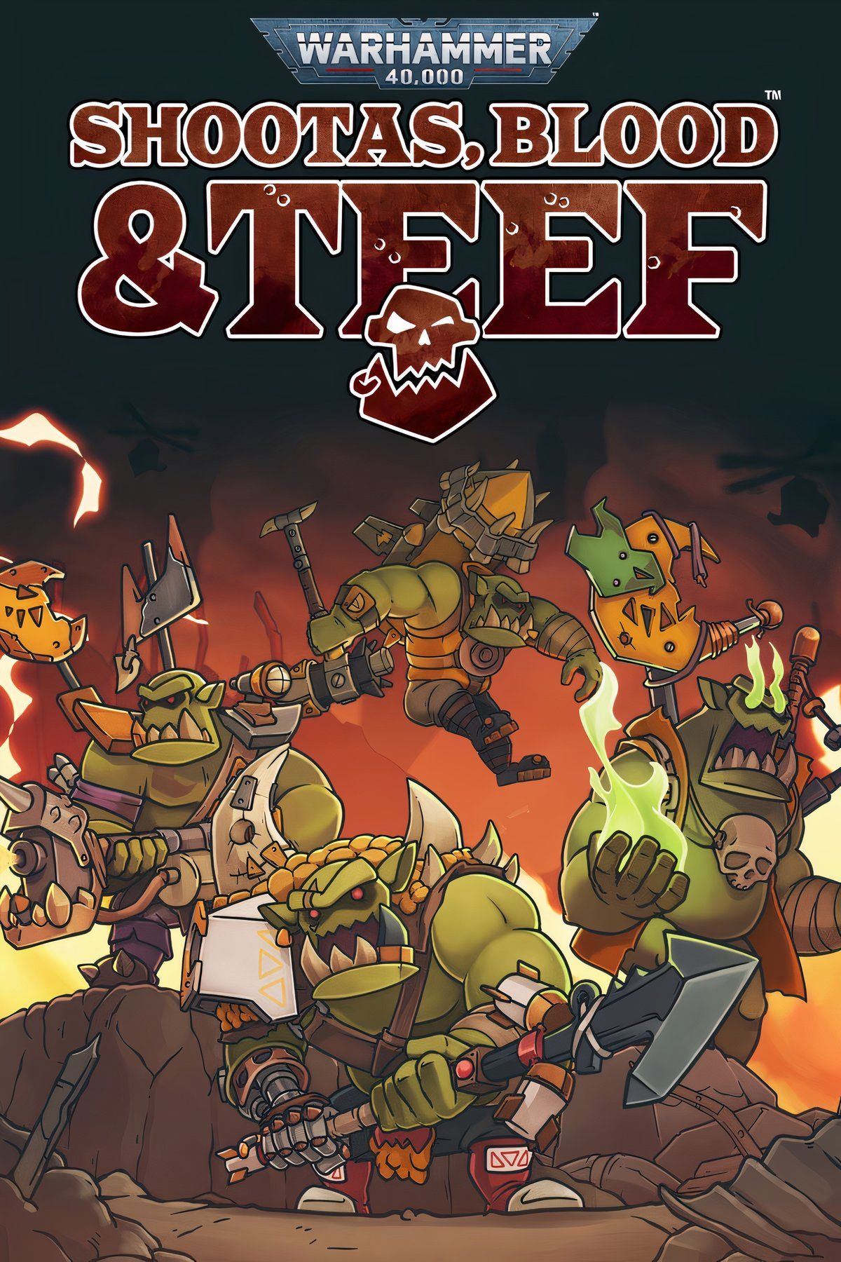 Warhammer 40,000: Shootas, Blood & Teef Tag Page Cover Art