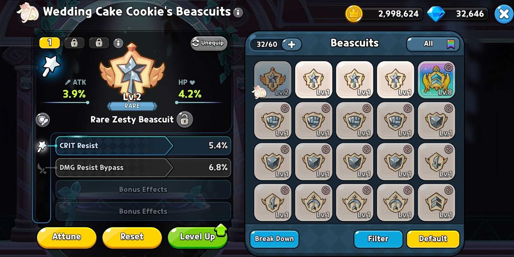 Wedding Cake Cookie Biscuit Build - Cookie Run Kingdom