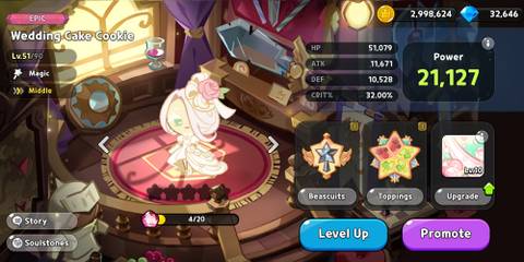 Wedding Cake Cookie Build - Cookie Run Kingdom