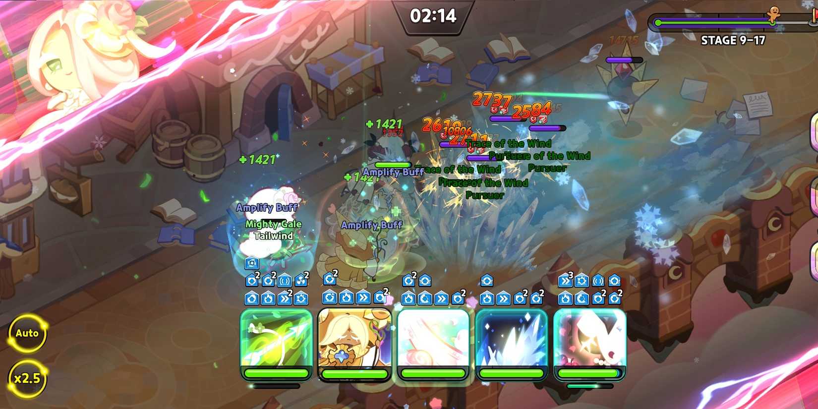 Wedding Cake Cookie in Battle - Cookie Run Kingdom