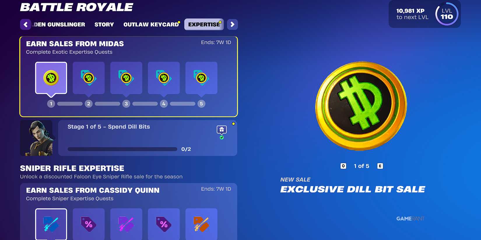 What Are Expertise Quests In Fortnite