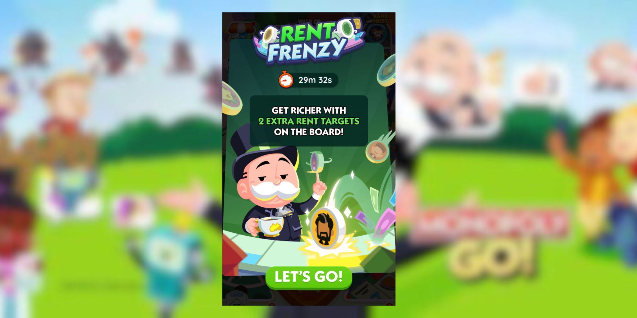 what is rent frenzy monopoly go