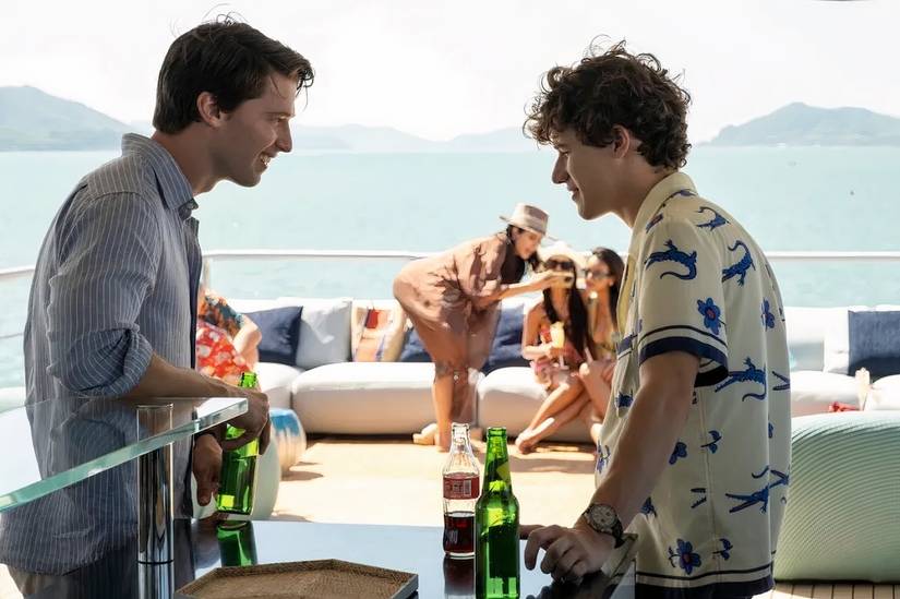 white lotus saxon yacht