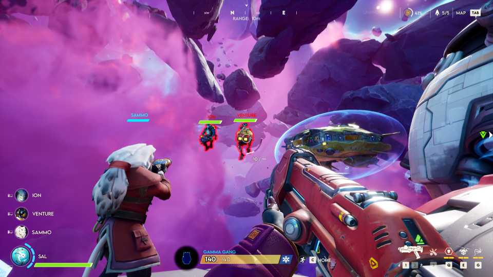 Wildgate space player fight