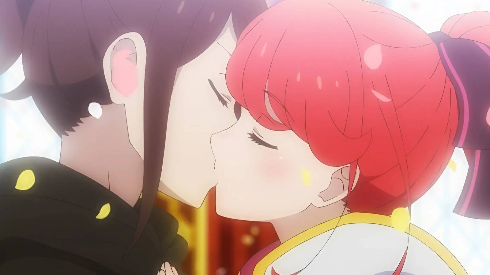 wilhelm and theresia van astrea kissing