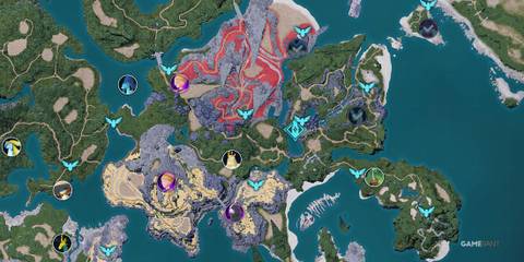 Windswept Hills in Palworld