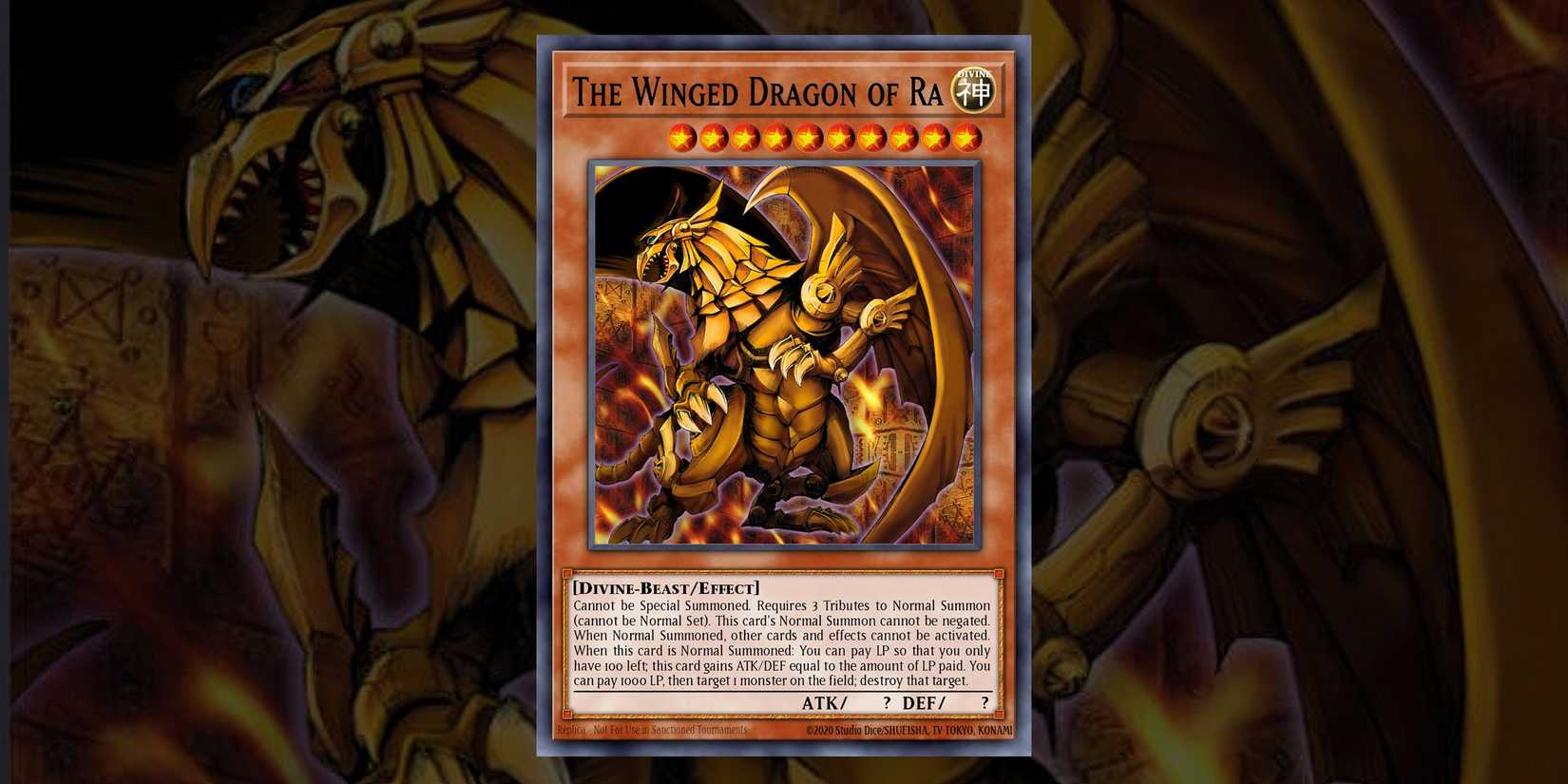 Winged Dragon Of Ra