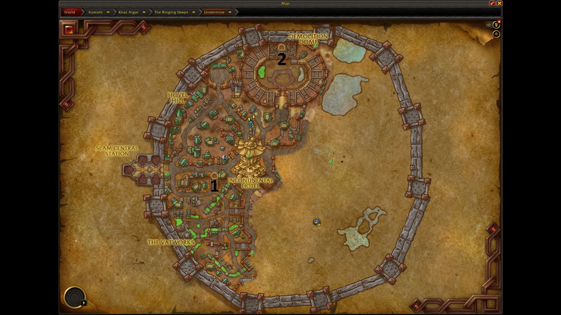 wow complete guide to delves update map 2