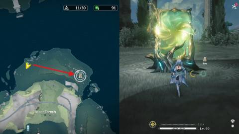 Wuthering Waves Beohr Waters Overflowing Palette Locations & Solutions 4