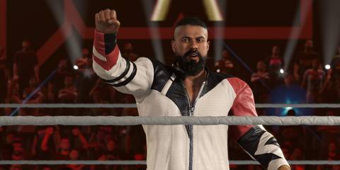 WWE 2K25 Andrade in the ring