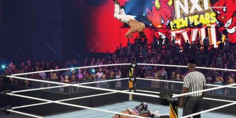 WWE 2K25 Andrade takes flight
