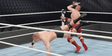 WWE 2K25 custom set practice characters