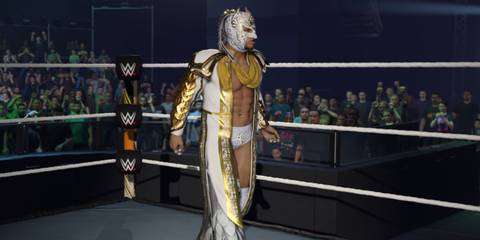 WWE 2K25 Dragon Lee in the ring