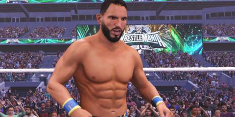 WWE 2K25 Johnny Gargano in the ring