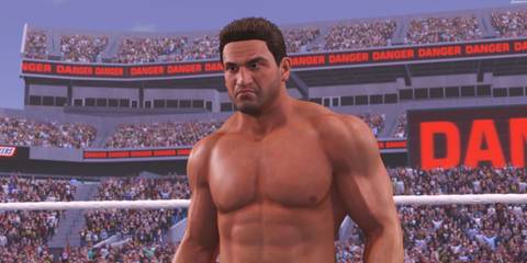 WWE 2K25 Ken Shamrock in the ring