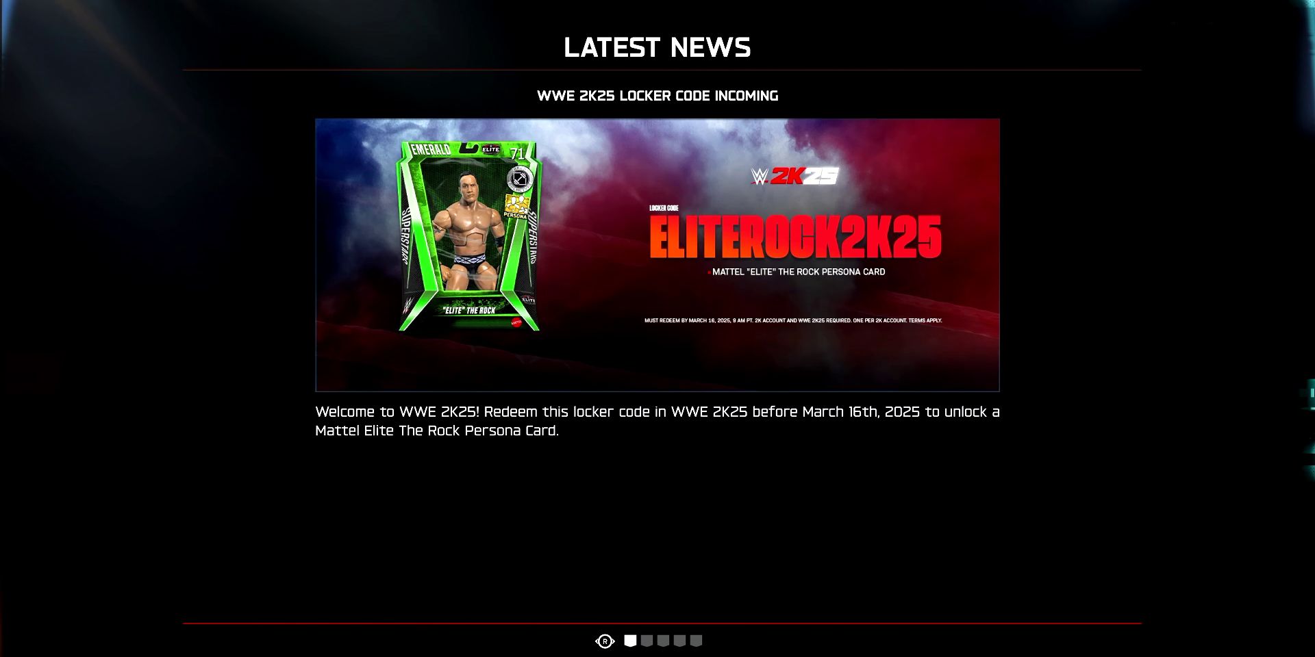 wwe-2k25-latest-news-locker-codes