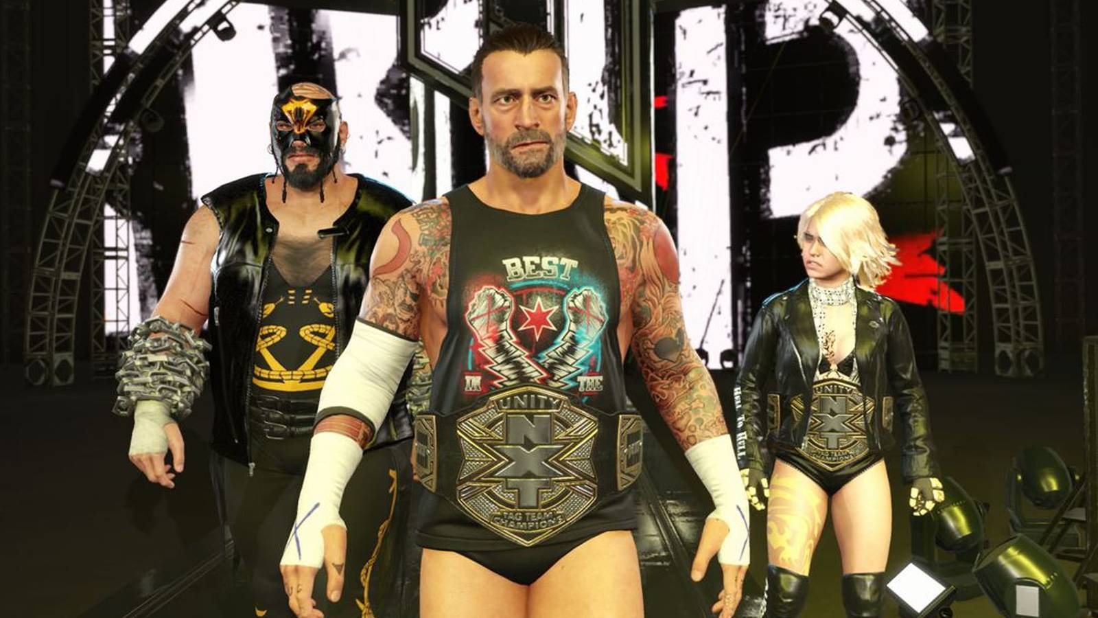 WWE 2K25 MyRise Punk