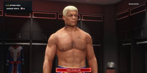 WWE 2K25 screenshot of Cody Rhodes in MyRISE