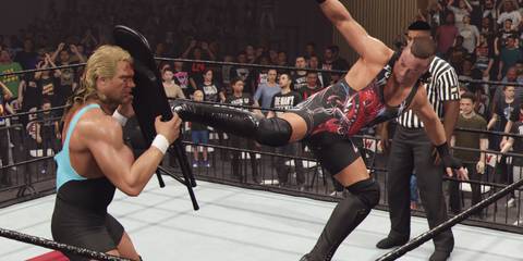 WWE 2K25 RVD hitting the Vandaminator. on Mr Perfect