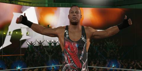 WWE 2K25 RVD in the ring