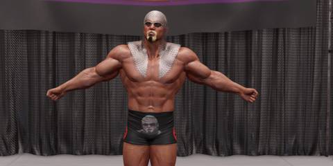 WWE 2K25 Scott Steiner Grapple Legends entrance