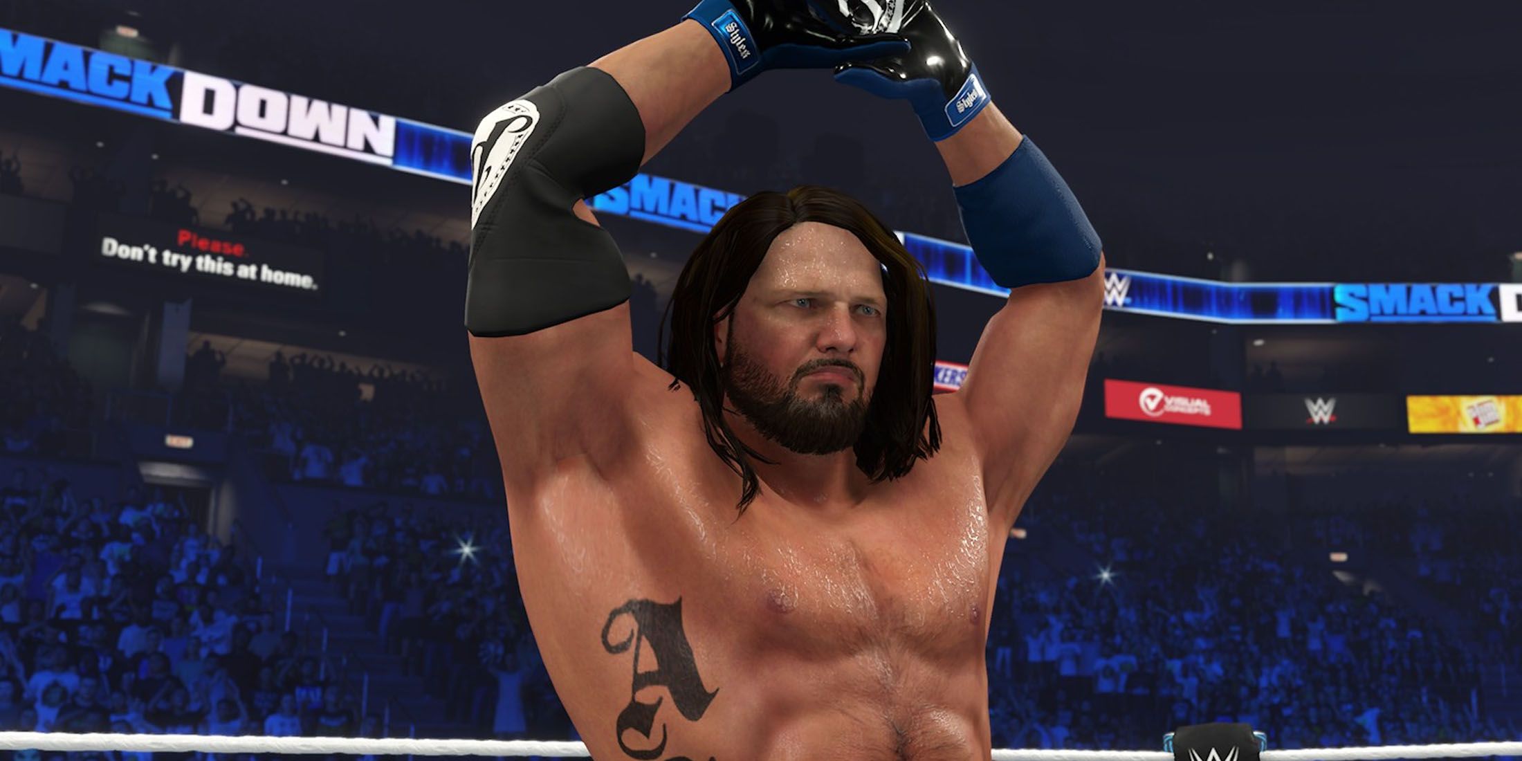 WWE 2K25 Spelling Errors AJ Styles