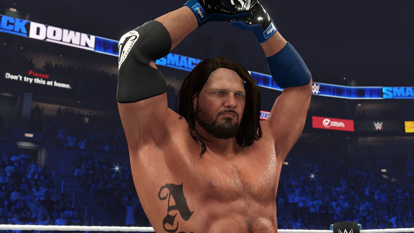 WWE 2K25 Spelling Errors AJ Styles