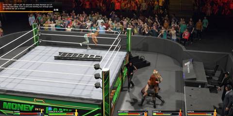 WWE 2K25 Tamina Showcase Match