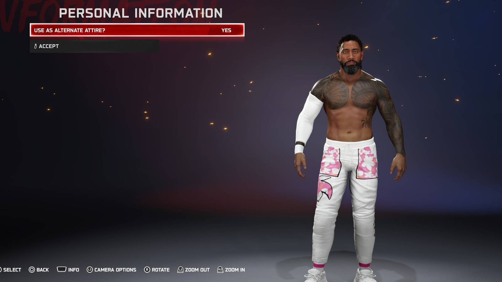 wwe 2k25 alternate attire
