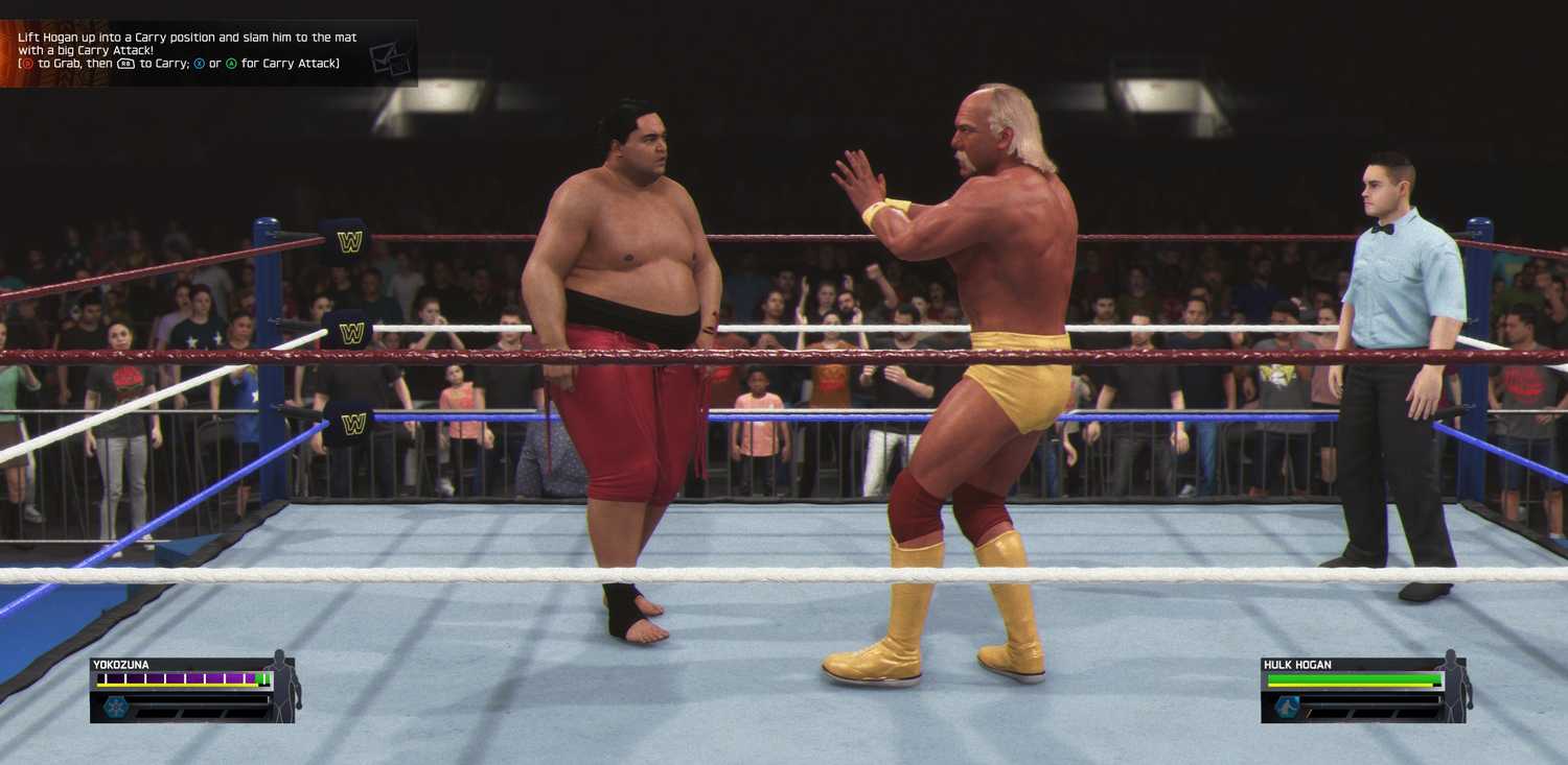 WWE 2K25 Yokozuna vs Hulk Hogan