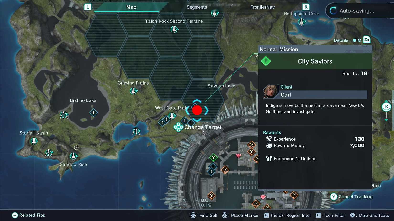 xenoblade chronicles x city saviors walkthrough
