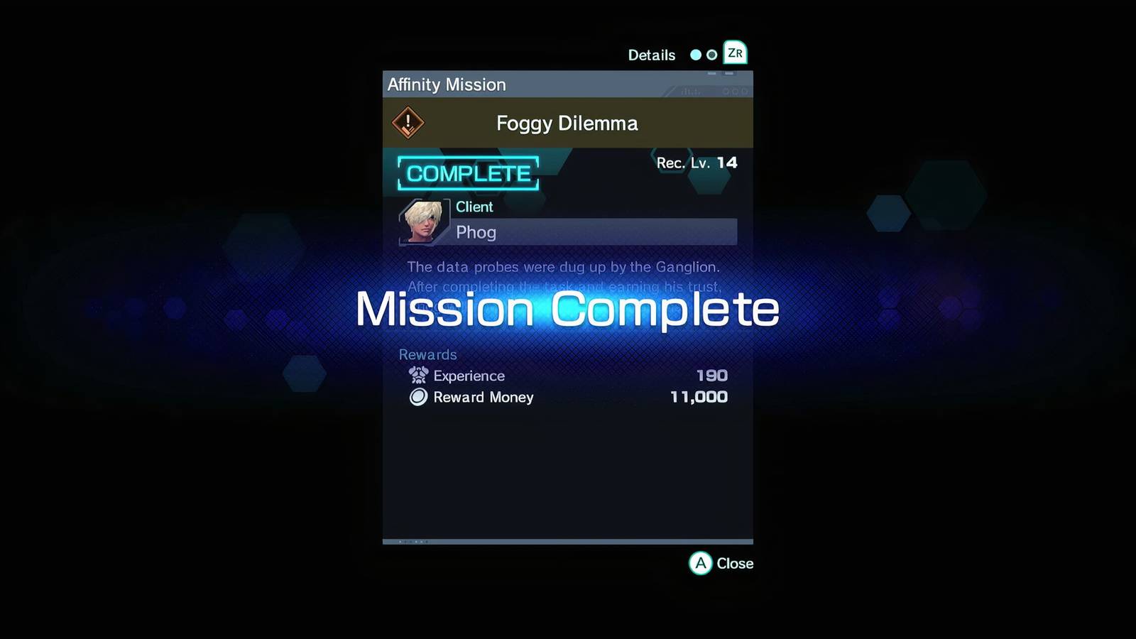 xenoblade chronicles x foggy dilemma walkthrough