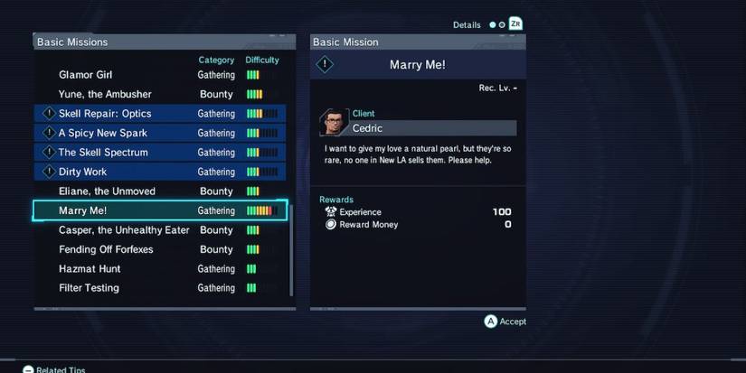 xenoblade chronicles x job board