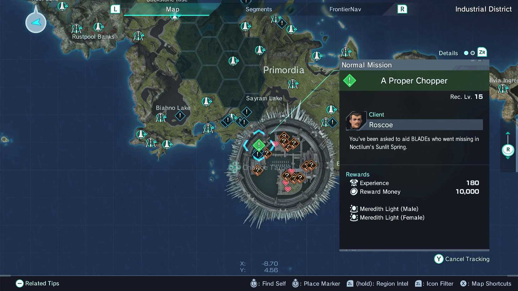 xenoblade chronicles x proper chopper guide