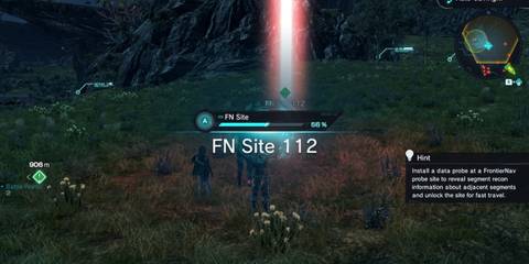 Xenoblade Chronicles X Research Probe FN 112 Site