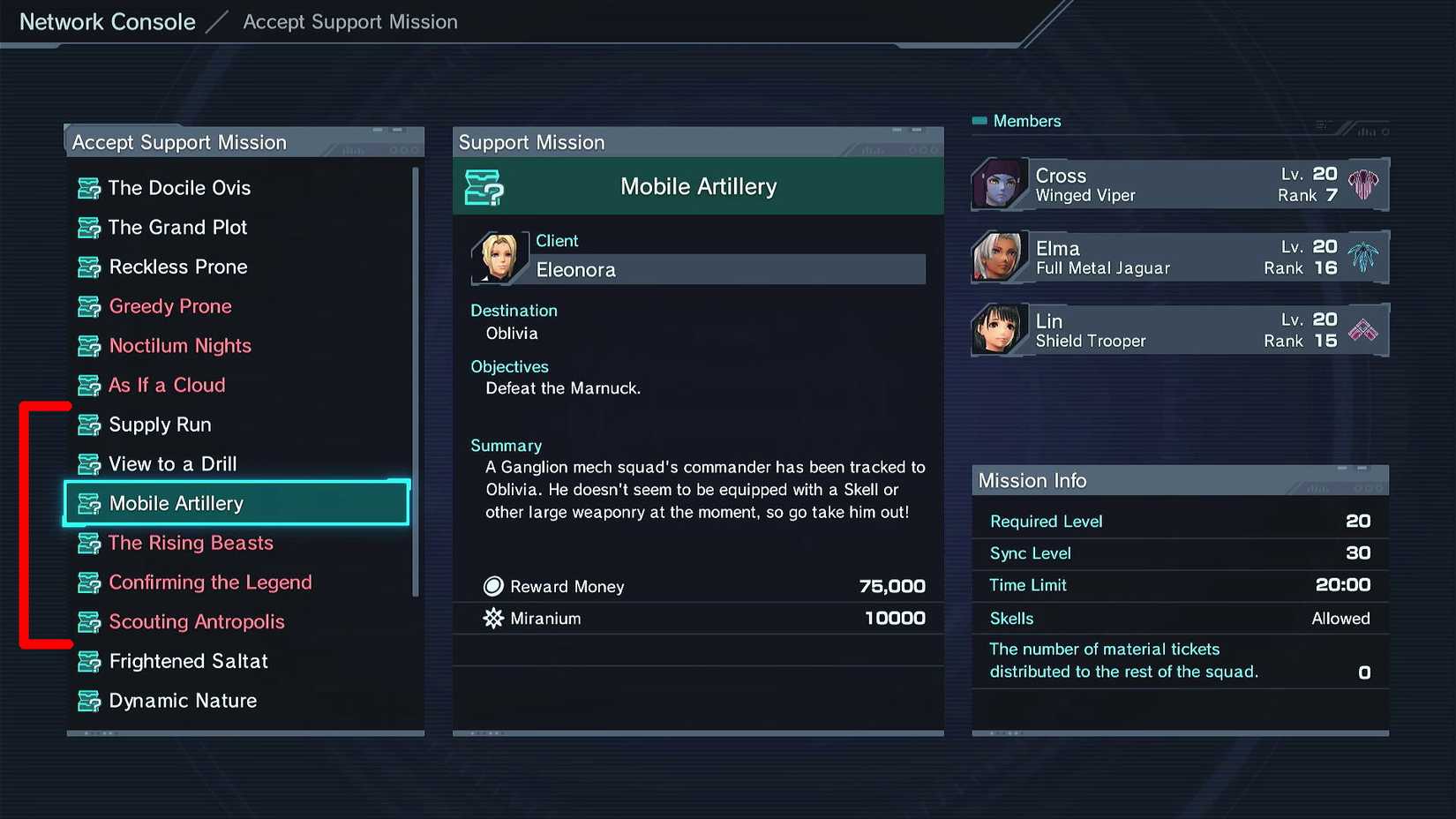 xenoblade chronicles x money farming