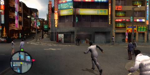 yakuza 2 kiryu exploring world