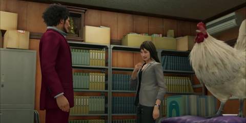 Yakuza Like A Dragon Kasuga, Eri and Omelette