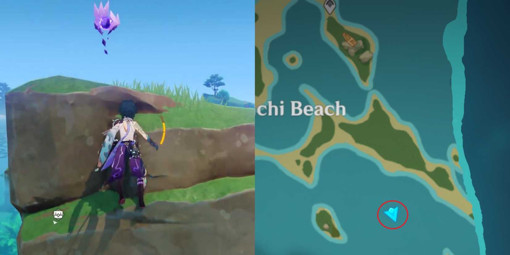 Yashiori Island Electroculus Location 2