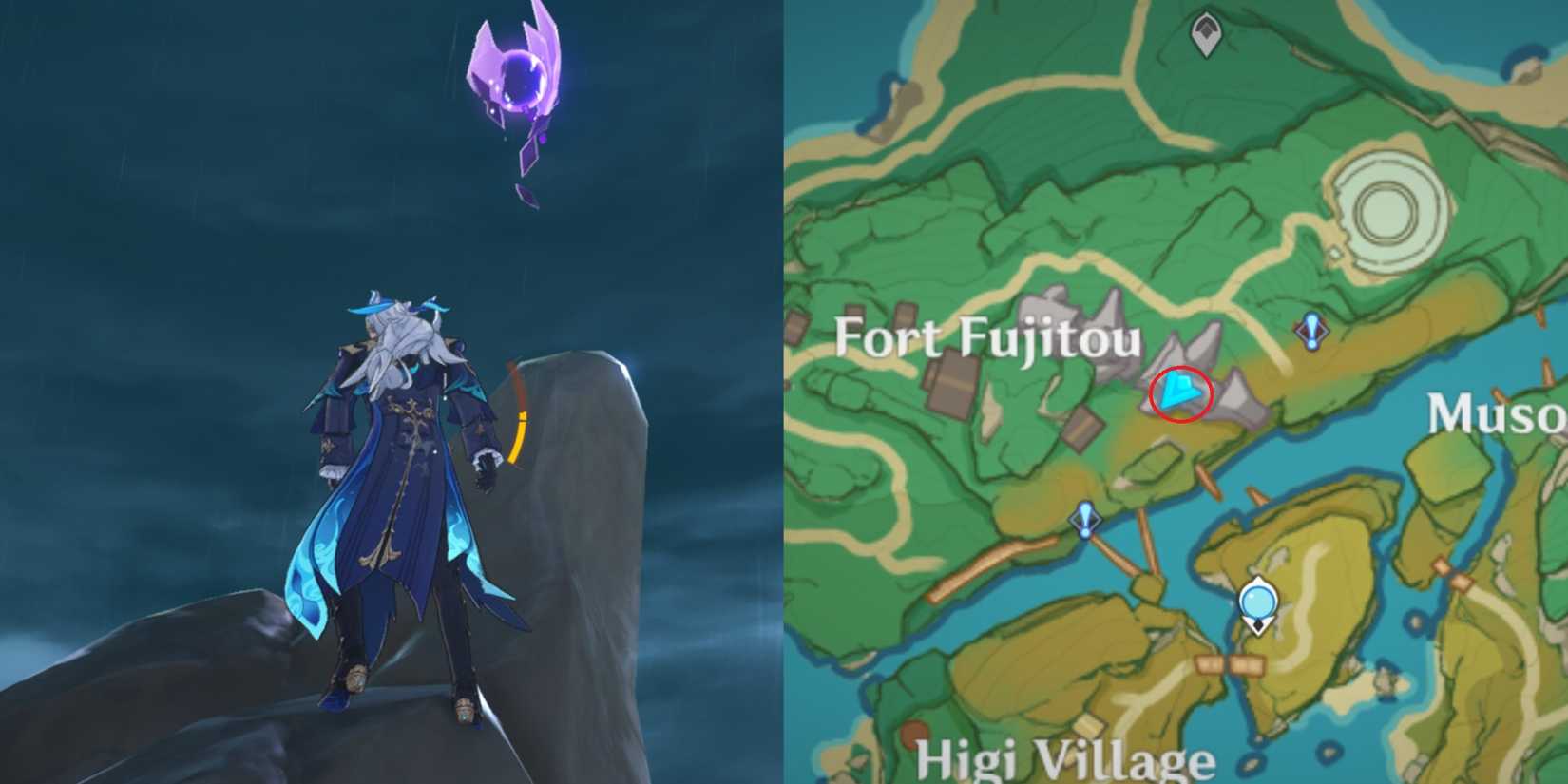 Yashiori Island Electroculus Location 25