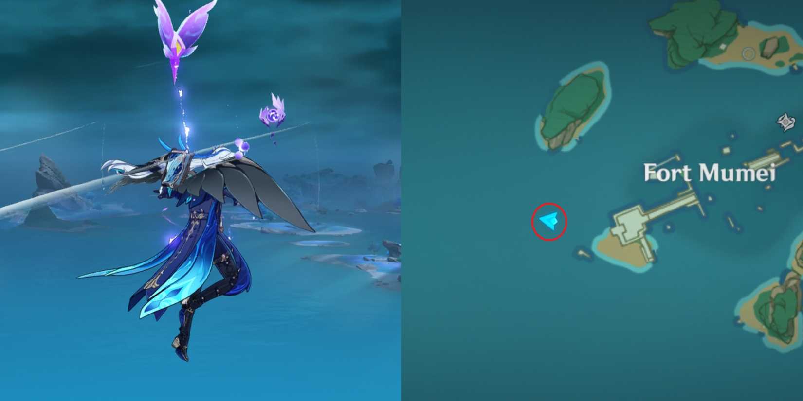 Yashiori Island Electroculus Location 30