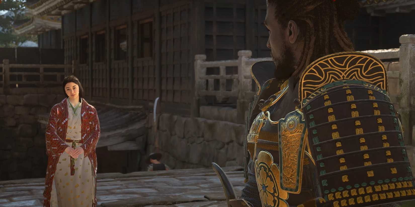 yasuke-looking-at-woman-npc-assassins-creed-shadows-game-rant-advance