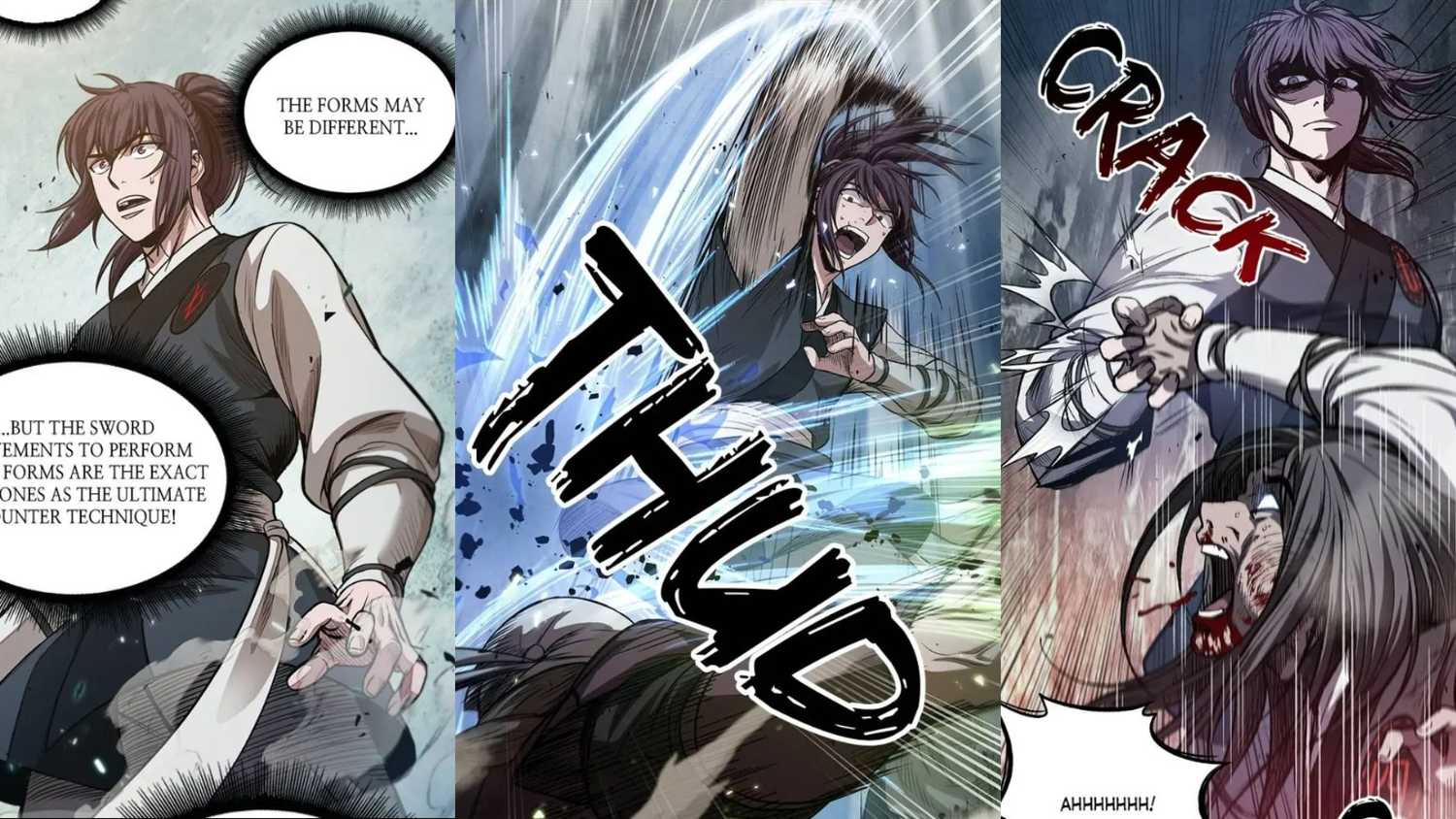 Yeo Eun em um momento de poder