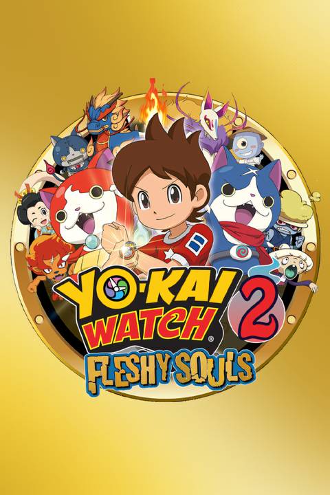 Yo-kai Watch 2 - Fleshy Souls Cover